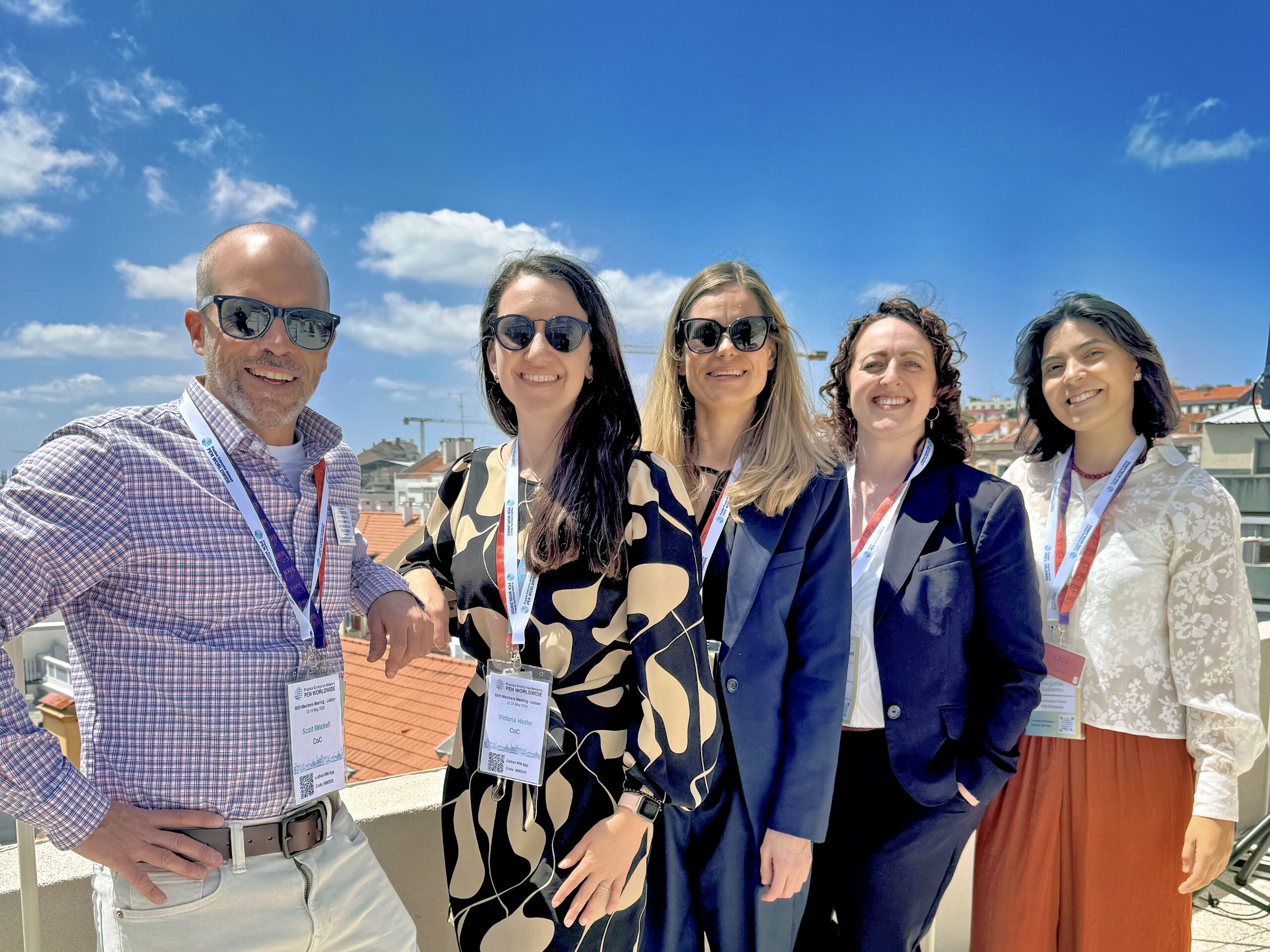 PEN Worldwide Team Photo of the Coordination Center of the Worldwide Practice Enterprise Network