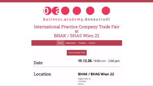 2027 BHAK Vienne Trade Fair for Practice Enterprises